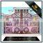 Villa Garden Decorative Powder Coated Luxury Aluminum Metal Garden Fence Gate