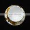 Fine china electric porcelain tea cup and saucer set golden printing cup and saucer cheap