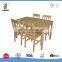 5-Piece Dining Set ,Solid wood table with 4 Side Chairs