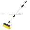 2015 New Hot Microfiber Soft Bristle Telescopic Car Wheel Wash Dust Detailing Cleaning Brush Flow Through Brush Series