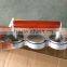 3 section wood handle aluminum Shipment in time Manual burger patty maker