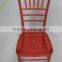 colorful plastic KD style chair factory best plastic chair price Resin chiavari chair