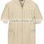 medical uniform Workwear Men's Short Sleeve Zip Front Scrub Jacket medical uniform