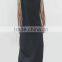Fashional ladies' high-low cotton tassel evening dress