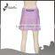 Nylon spandex dress with mesh yoga dress fitness wear Sexy skirts