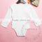 Cotton baby romper bodysuit. long sleeve, 5 color, no minimum. high quality and law price