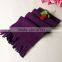 soft &warm lovely embroidery promotional fleece kids scarf