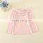 One Piece Child Girls Undershirts Girls Pink Undershirts Underwear Wholesale 2016 Autumn for Baby Girls