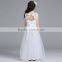 2017 new design baby girl wedding dress lace hollowed out wedding dress
