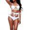 M899 Dingyang Fashion Sexy Bandage Hollow One Piece Bikini Swimwear