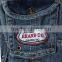 High quality multi pocket organ bag style embroidery patch 100% cotton oem baggy jeans for children