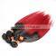 3 Bundles Red Wholesale Cheap Colored Brazilian Hair Weave Fast Shipping