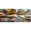 Mobile impact crusher for concrete waste