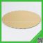 Factory wholesale golden round shape mini cake boards for wedding