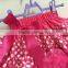 MOQ 1PCS Satin Hot Pink Dot Tutus