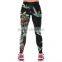 Black&White Retro Floral New Mix Leggings Wholesale