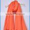 Women's fashion TR cotton long plain color scarf