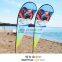 Double sides Printing Teardrop Banner for promotion