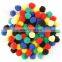 DIY Craft Making Assorted Pom Poms