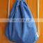 Cotton Canvas Draw String Backpack Student Book Bag