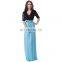 Wholesale fashionable turquoise plus size dress