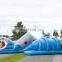 Inflatable Giant wind tunnel, tunnel game interactive,
