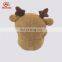 Christmas Promotional Gift Decorative Stuffed Animal Cell Phone Holder Funny Plush Reindeer Phone Holder