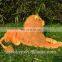 china manufacturer realistic life size lion wild animal plush toy