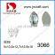 Horse eye shaped sew on flat back crystal stones for clothing