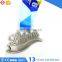 Advertising Sports Event Enamel Coated Christmas Medal Glow in Dark