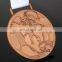 Fine workmanship top quality antique gold plated 3D metal souvenir meadl