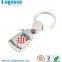 High Quality Custom Metal Rectangle Keychain