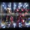 cheap clear ed illuminated acrylic led light display case wholesales