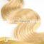 Blonde Chinese Virgin Human Hair Micro Ring Hair Extension #613 Color