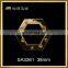 Nickle Free High Quality Zinc Alloy Metal Hexagon Eyelets for Leather Handbags Curtain