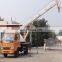 12 ton Chinese Tower crane truck crane Truck mounted crane price list