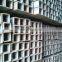 custom-made galvanized square pipe, gi steel square and rectangular tube en10219, erw structural square steel tube