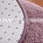 Factory non-sliped bottom customised sheep wool polyester blend carpet for living room