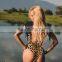 Newly Women Summer Beach Swimwear Solid Color Angel Wings One Piece Woman Swimwear