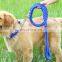 Eight Strand Round Rope Dog Walking Leads Large-Strong Dog Leashes and  Collar Sets