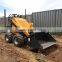 walk behind skid steer loader mini loader skid steer with lawn aerator attachments