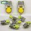 20PCS Auto T10 Led Cold White 194 W5W LED 168 COB Silica Car Super Bright Turn Side License Plate Light Lamp Bulb DC 12V