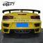 2017 body kit for Chevrolet Camaro in CQCV style front bumper rear bumper side skirts wide fender hood wing spoiler exhaust