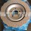 High tech fine vented drilled custom braking disc rotors for car brake parts