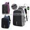 Large Capacity multifunction USB charger backpack Anti theft Smart Laptop Backpack bag with USB Charging port/