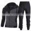 New year sale 2-pieces men's extra large size sports and leisure  sports jogging suit custom men's hooded suit