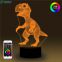 High Quality Customized Dinosaur 3D Acrylic Lamp APP Control for Kids