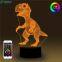 High Quality Customized Dinosaur 3D Acrylic Lamp APP Control for Kids