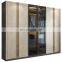 Malaysia Modern Bed Furniture Glass Door Cabinet Wardrobe Closet Systems