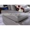 Genuine Leather Fabric Sofa Set with Polished Steel Legs 9 seater sectional sofas furniture